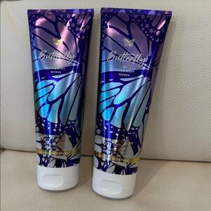 Bath& Body Works Butterfly Body Cream Bundle of 2 Full Size